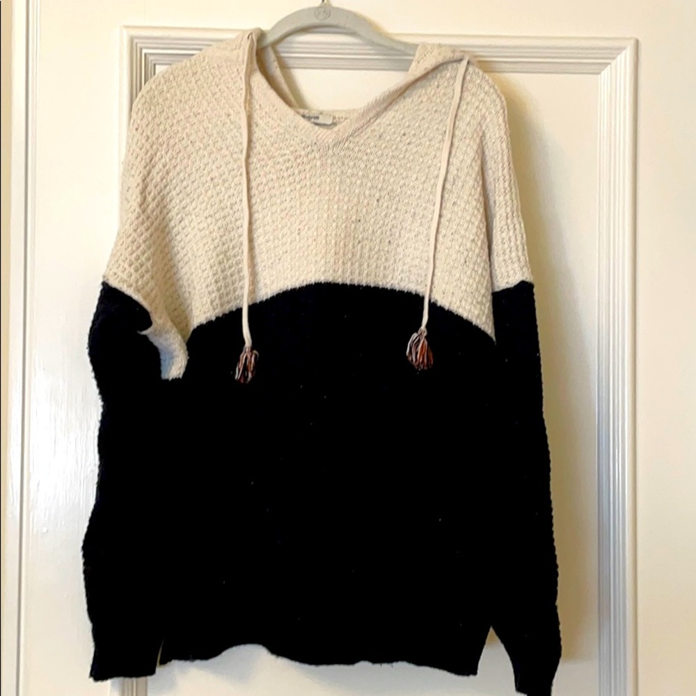 Madewell knit hooded sweater